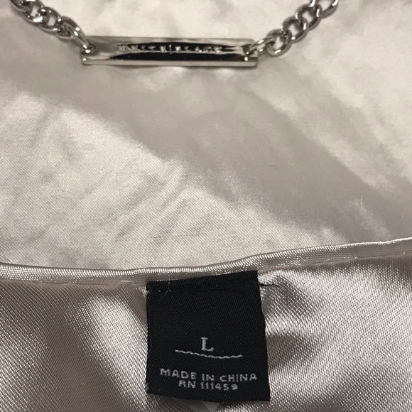 White/Black Cream Colored Dressy Short Coat - Picture 6 of 8